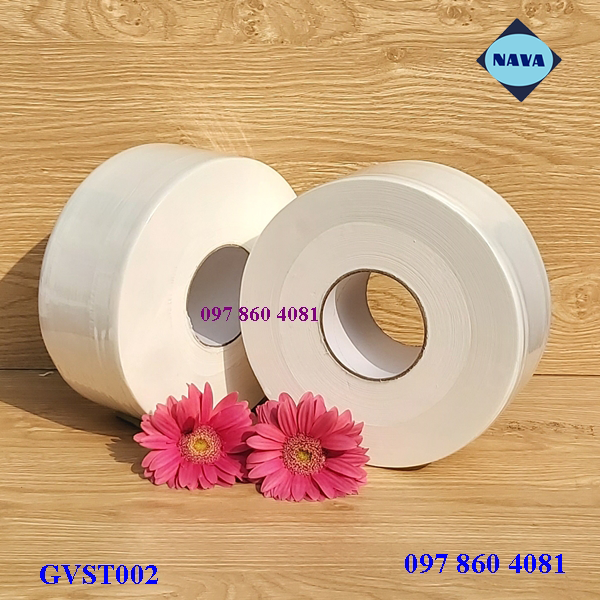 GIẤY VỆ SINH CUỘN LỚN NAVA  MỀM, DAI, KHÔNG BỤI